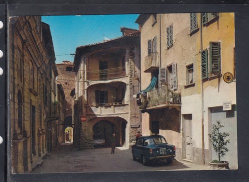 Cartolina varzi via dentro - varzi,