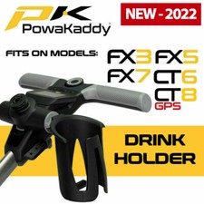 PowaKaddy Carrello da golf elettrico modello FX/CT Portabottiglie - NUOVO! 2022