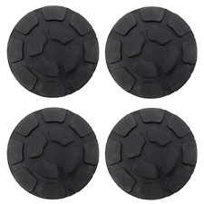 4 piastre in gomma attacchi in