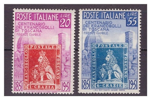 Italia 1951 francobolli - -,