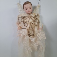 Vintage lace angel - angel, ornament