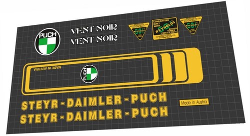 Kit decalcomanie telaio puch - kit,