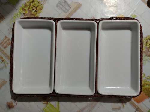 Set contenitori ceramica - set, 3
