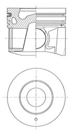Pistone kolbenschmidt 41644600 - pistone,