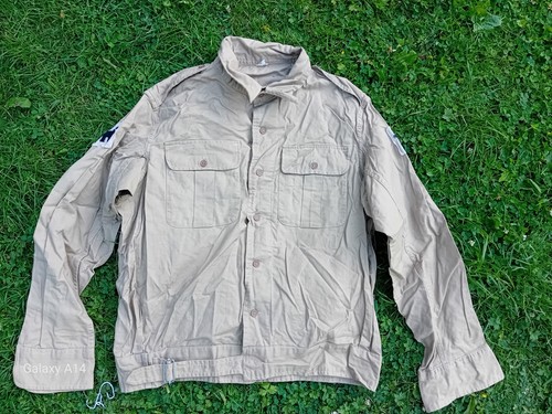 Ww2 aertex battle dress blouse - ww2,