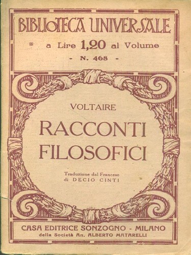 Racconti filosofici libri - racconti,