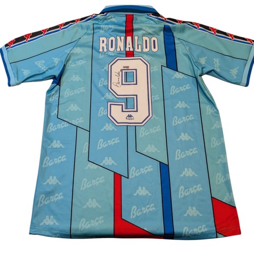 Maglia ronaldo nazario firmata - maglia,