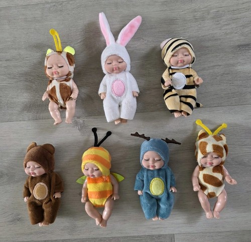 Mini bambole reborn - 7,