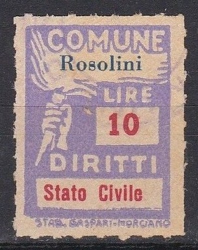 Rosolini marca municipale - marca,
