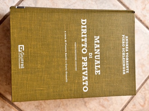 Manuale diritto privato - manuale,