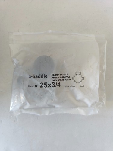 Presa staffa per tubi pvc - a, in