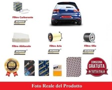 Kit Filtri Tagliando per VW Golf VI 1.6 Bifuel 75 Kw 102 Hp