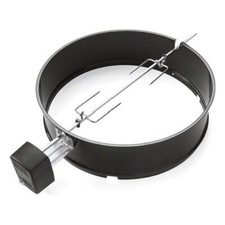 Weber Girarrosto per barbecue Kettle 57 (80,2cm) Nero e Inox 07494