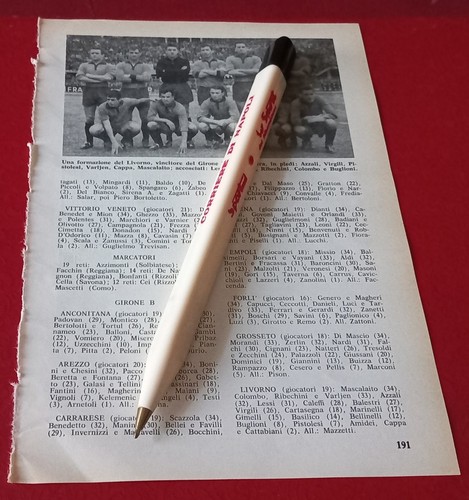 Livorno 1963 promossa - livorno, serie