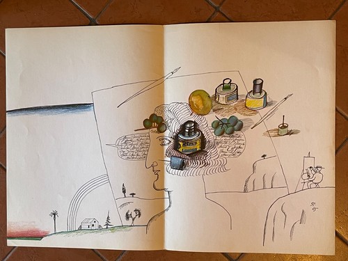 Saul steinberg litografie - 3,
