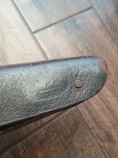 Rare* 1920s Old Vintage Sella Leather Saddle Cyclibel Muso Di Cane X Bianchi M