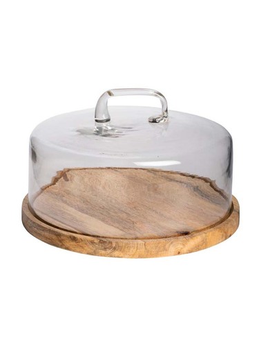 Porta torta base legno con - porta,