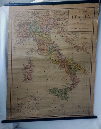 Carta geografica vintage - geografica,
