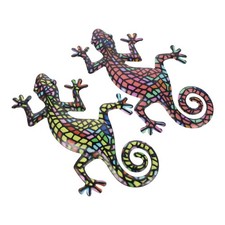  2 Pezzi Geco Appeso Ornamento