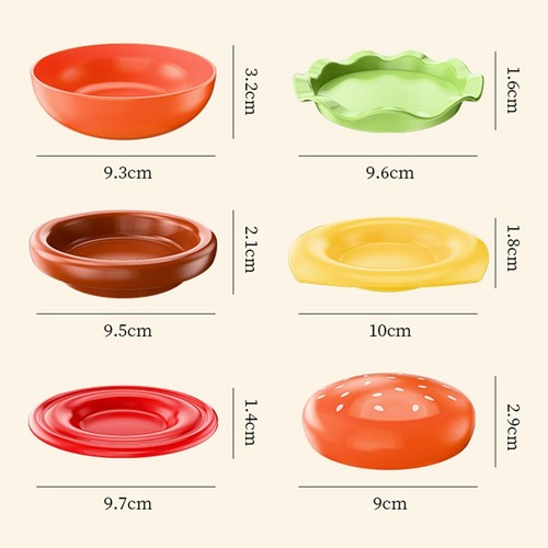Set piatti piccoli strati - piccoli, 6