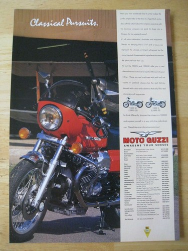 Classical pursuits moto guzzi - pursuits,