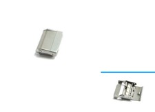 Fibbia scorrevole acciaio inox