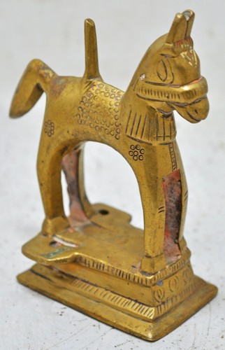 Antico ottone piedi cavallo - antico, in