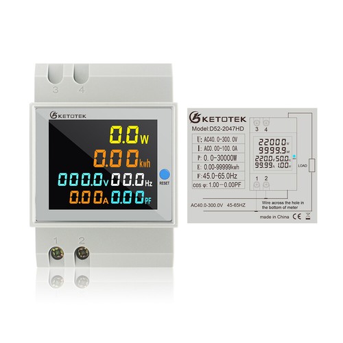 Voltmetro 100a amperometro - voltmetro,