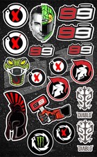 Set decalcomanie adesive