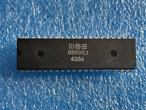 Mos 6569r3 vic video chip - mos, ic