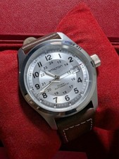 Ricondizionato Vintage Hamilton Khaki Field Automatico Quadrante Bianco 42MM ETA 2824-2