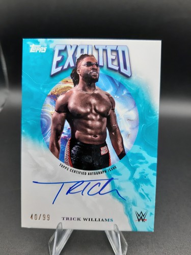 Trick williams auto card - williams,