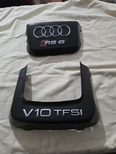 Engine cover copri motore Carbonio Audi RS6 C6 v10biturbo 07L103926B 07L103925D