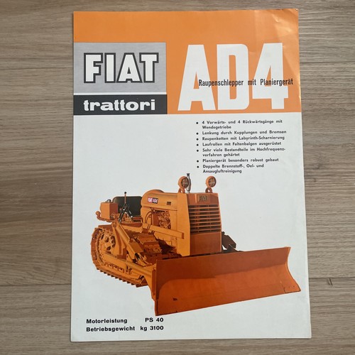 Fiat trattori ad4 trattore - trattori,