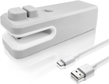 ® Sigillatrice per Sacchetti,Mini Sigilla Sacchetti Sigillatrice a Caldo 2 in 1 