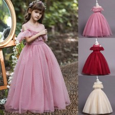 Abito tulle fiori bambini