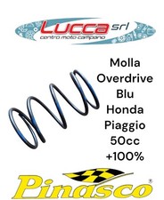 10320014 Molla Overdrive Pinasco Colore Blu +100% Honda - Piaggio 50 CC. 2 Tempi