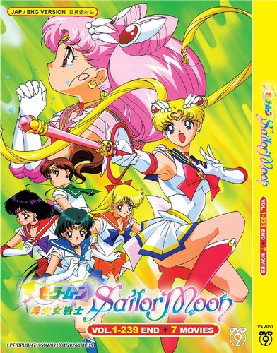 Dvd anime sailor moon - dvd~anime,