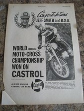 JEFF SMITH AND BSA WORLD 500cc