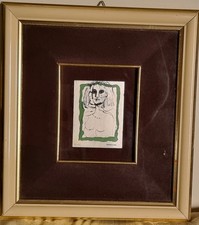 BRUNO CASSINARI  -  INCISIONE SU LASTRA D'ARGENTO 800