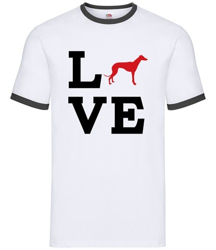 Love greyhound dog - greyhound,