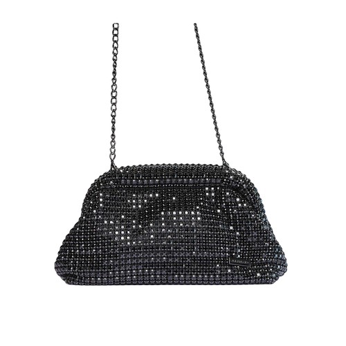 Albano 2002 borsa strass nero - 2002,