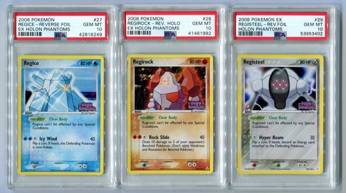 Psa trio regice regirock - psa,