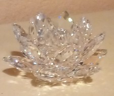 Portacandela Ninfea Swarovski