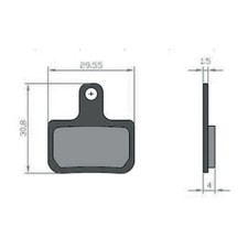 BRENTA Pastiglie E-Bike Shield