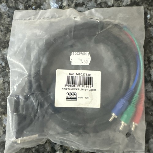 Cavo monitor rgb dvi - rgb, (12+5)