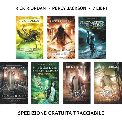 Rick riordan lotto libri - rick, •