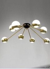 chandelier Italian design 60