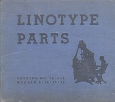 Linotype parts and supplies