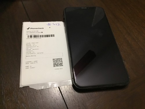 Apple iphone 256gb - iphone, grey